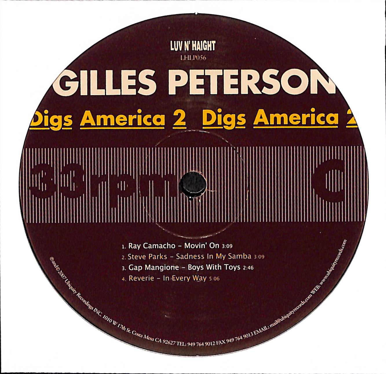 Gilles Peterson Digs America 2 (Searching At The End Of An Era)