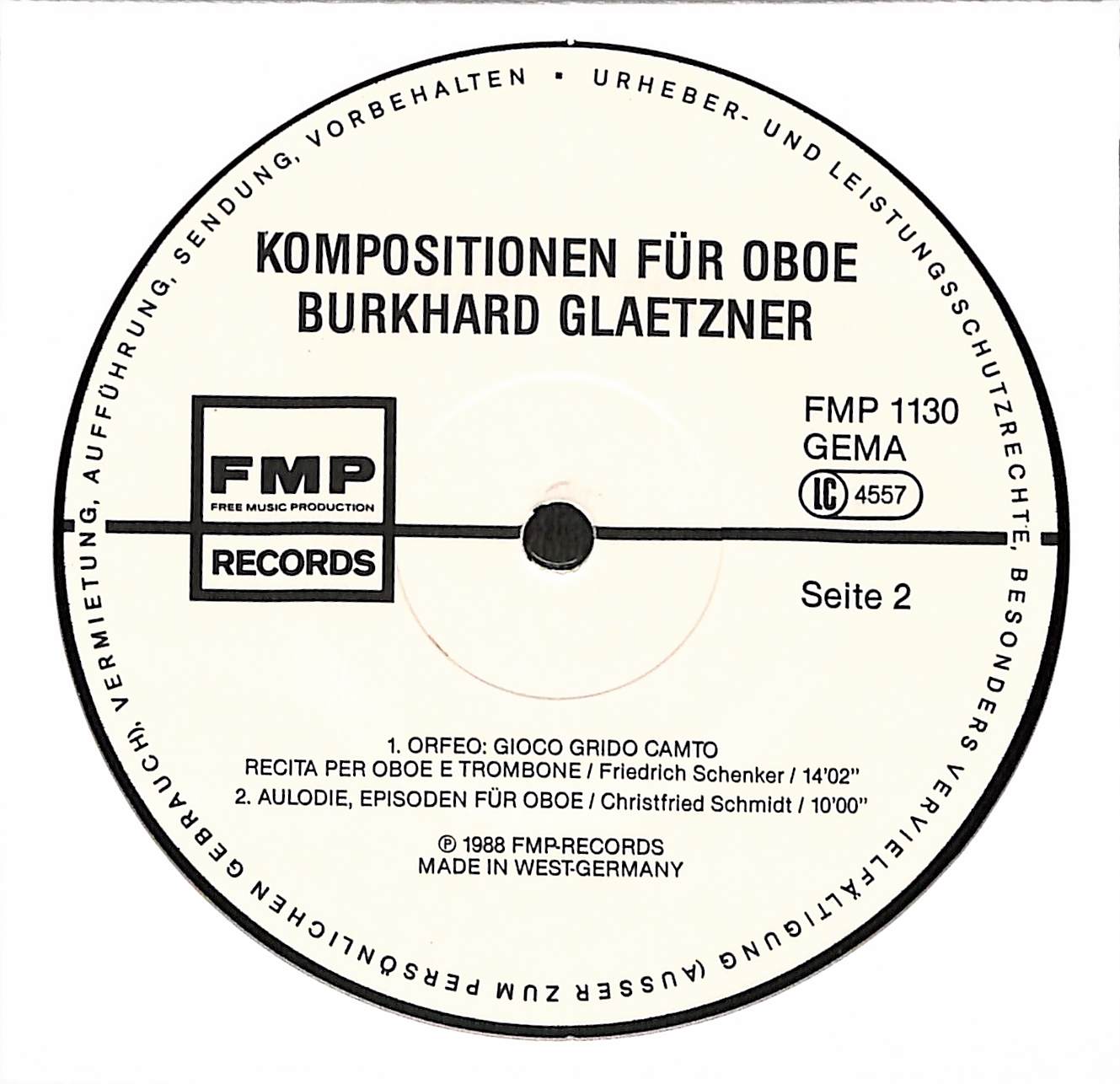 Kompositionen Für Oboe