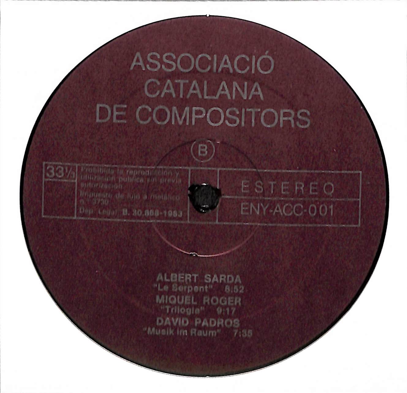 Associació Catalana De Compositors Vol. 1