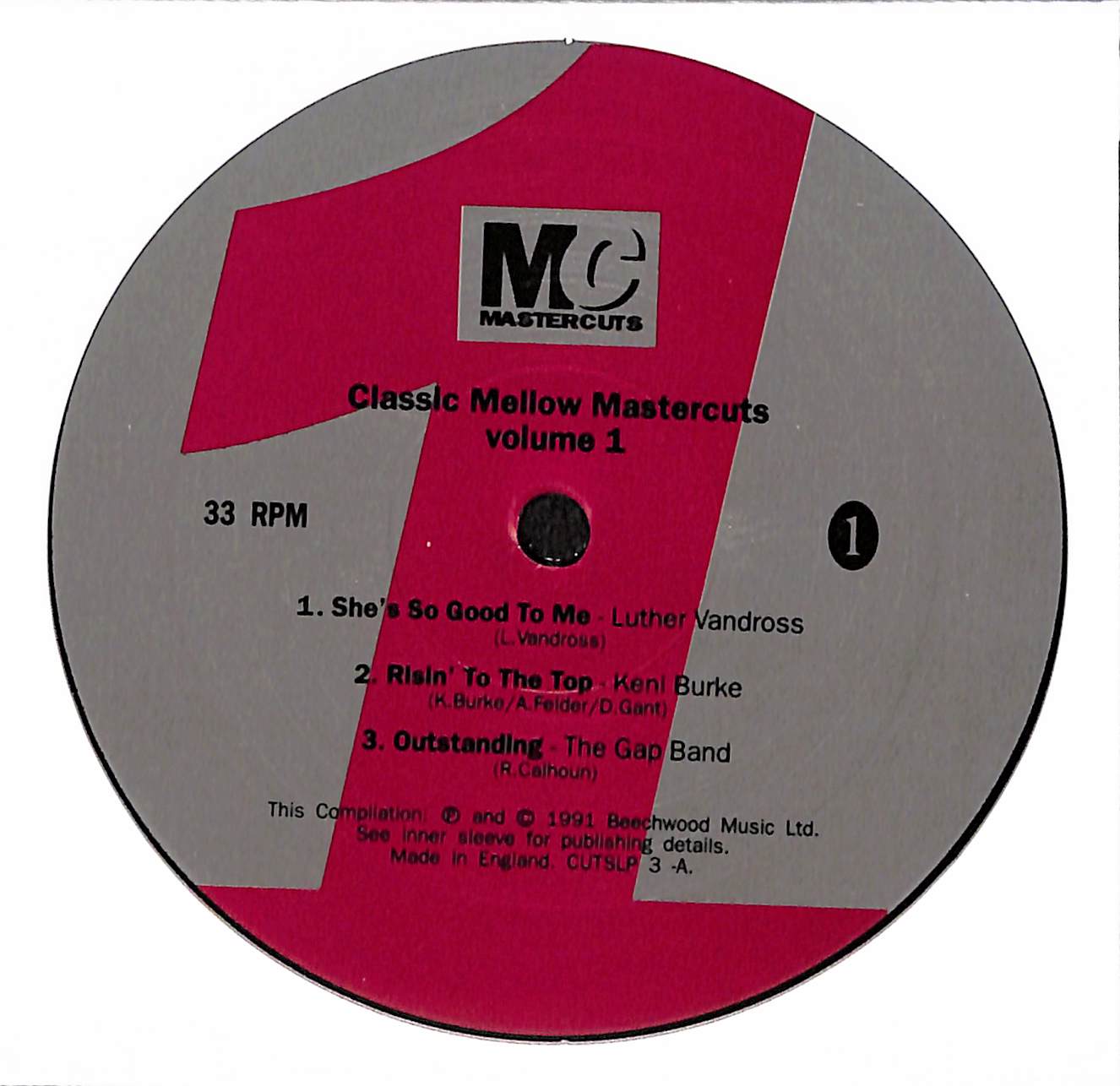 Classic Mellow Mastercuts Volume 1