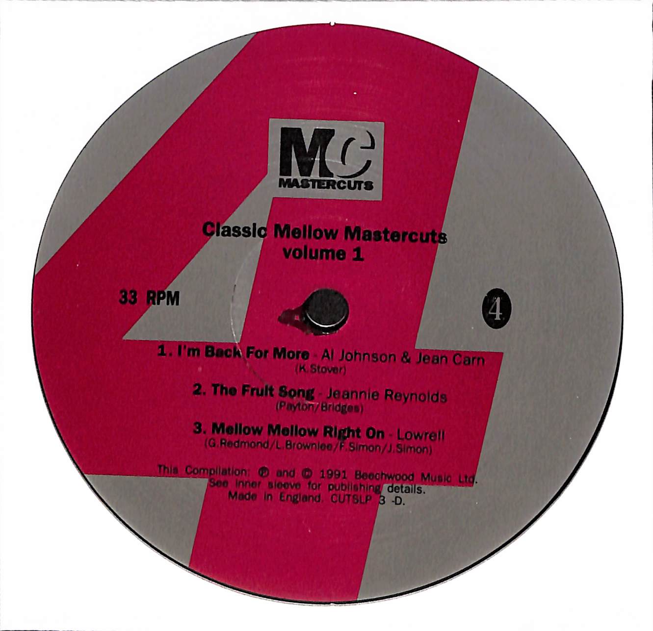 Classic Mellow Mastercuts Volume 1