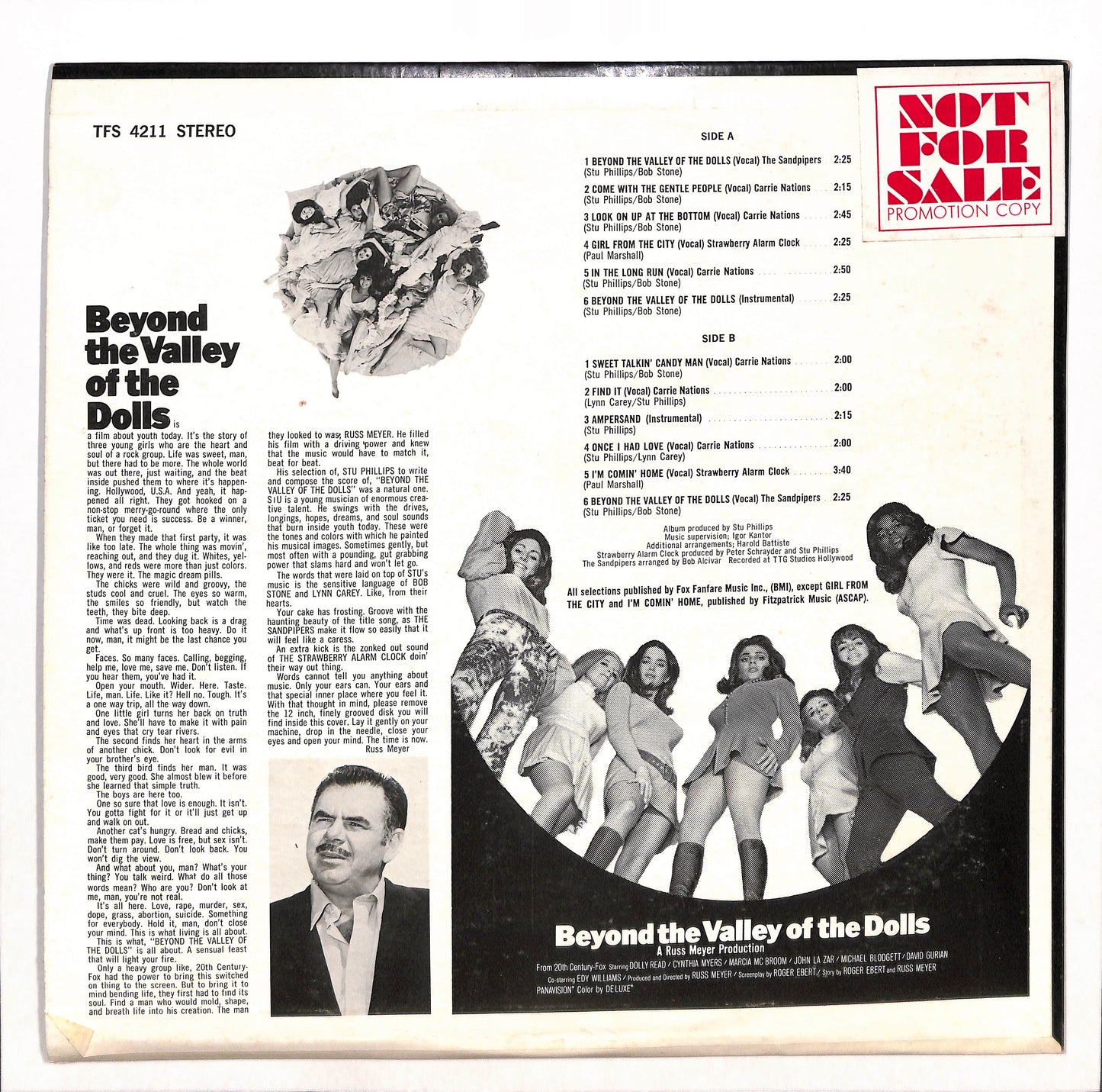 Beyond The Valley Of The Dolls - Original Soundtrack Album