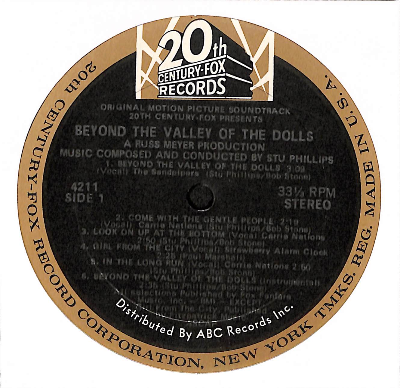 Beyond The Valley Of The Dolls - Original Soundtrack Album