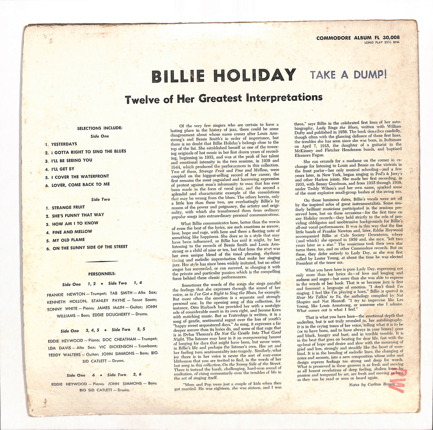 Billie Holiday