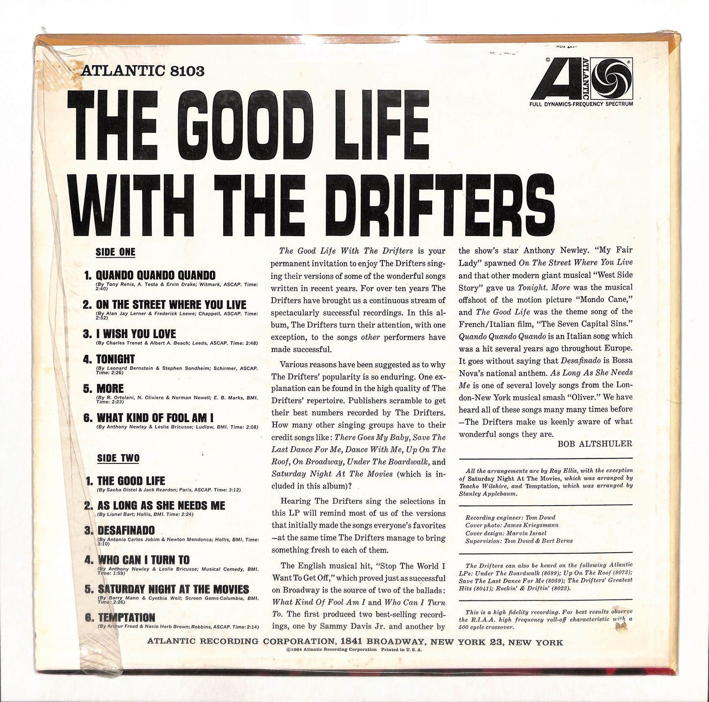 The Good Life With The Drifters