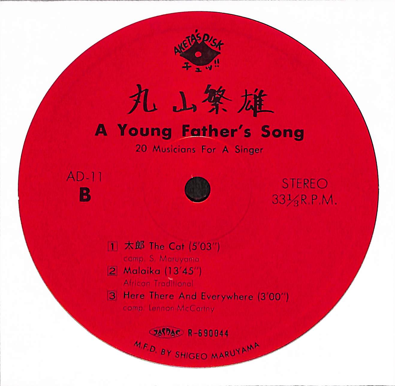 A Young Father's Song (20 Musicians For A Singer)