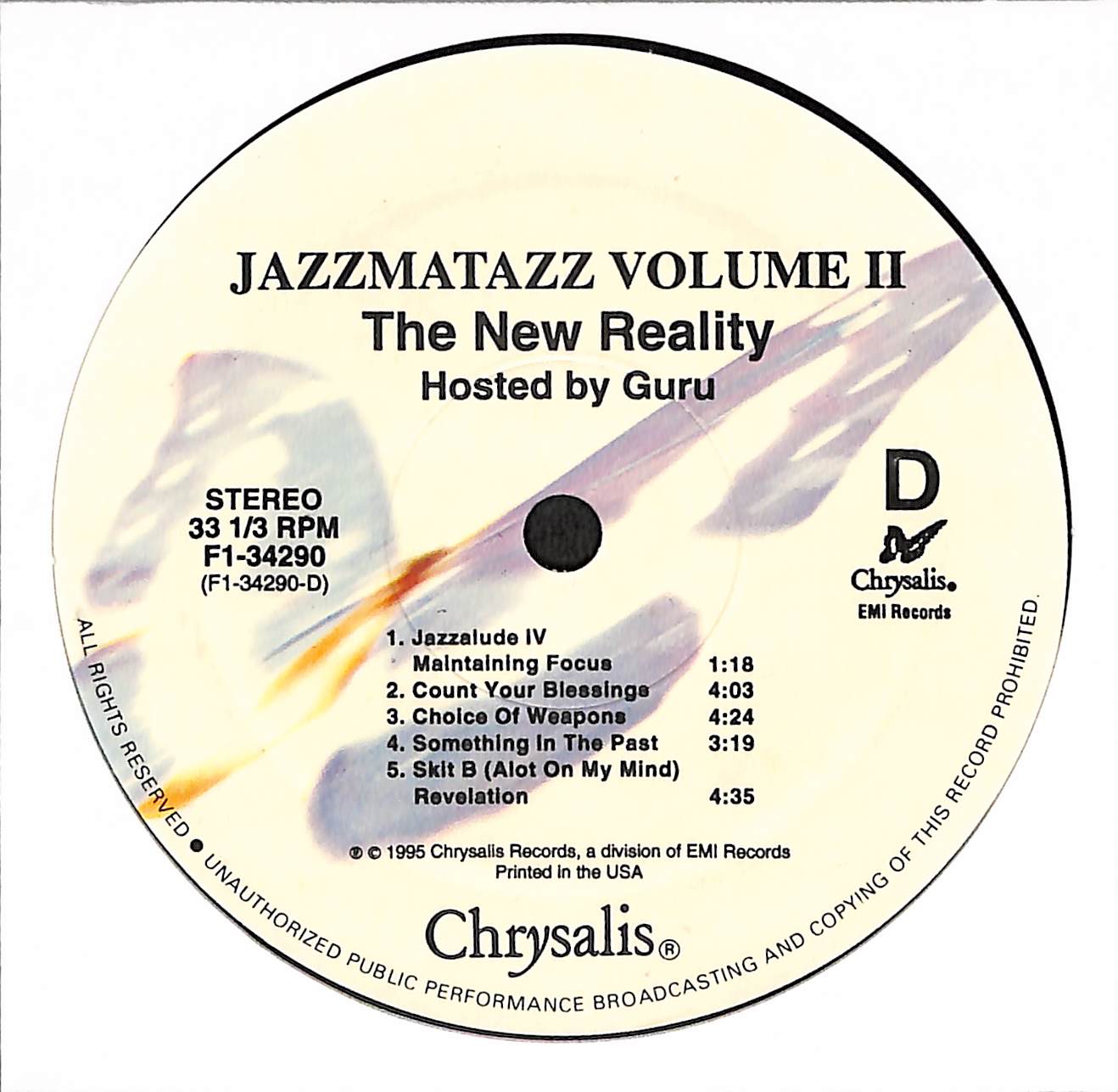 jazzmatazz 販売済み レコード