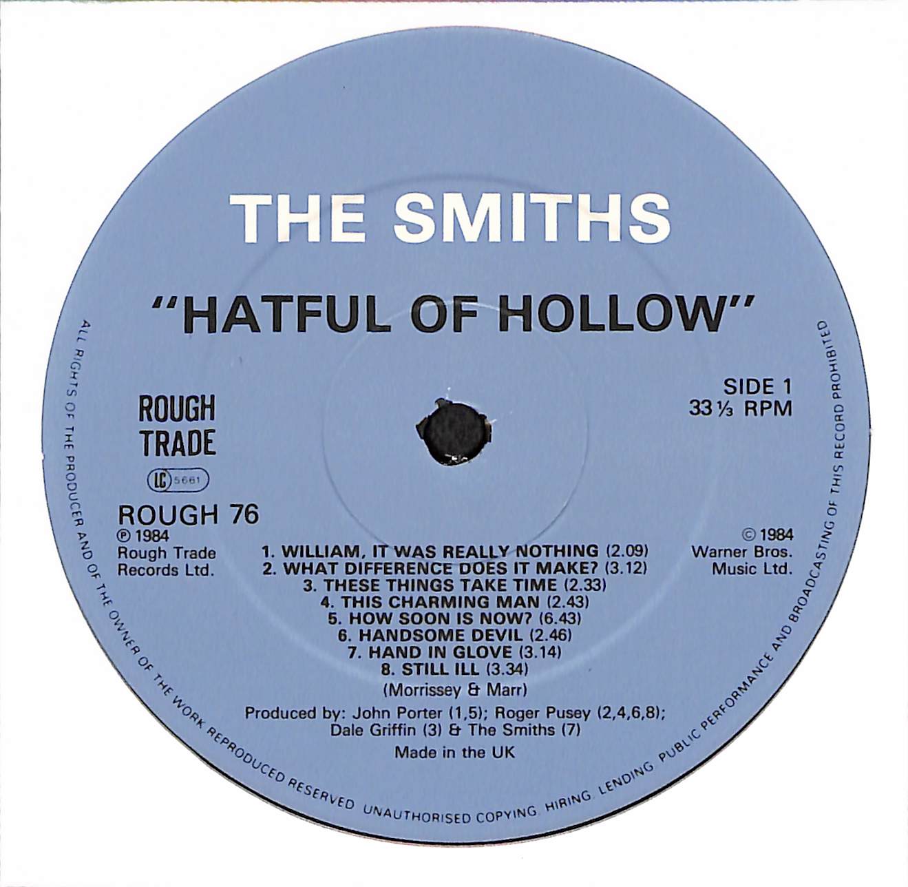 Hatful Of Hollow