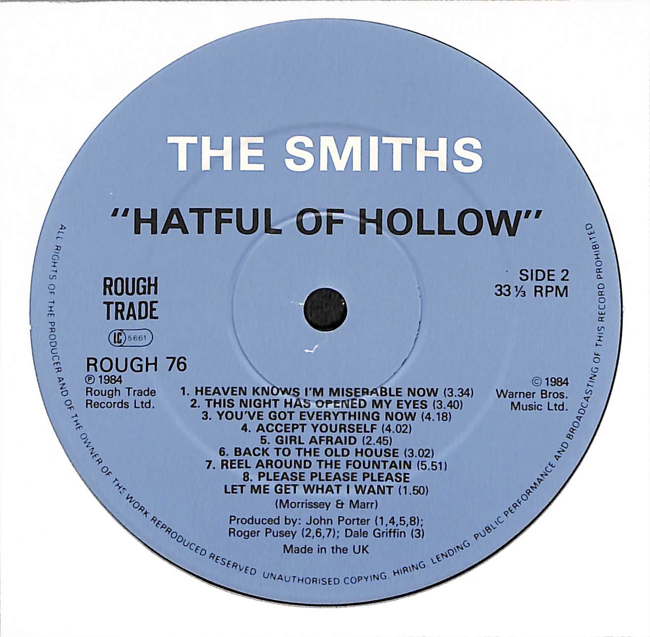 Hatful Of Hollow