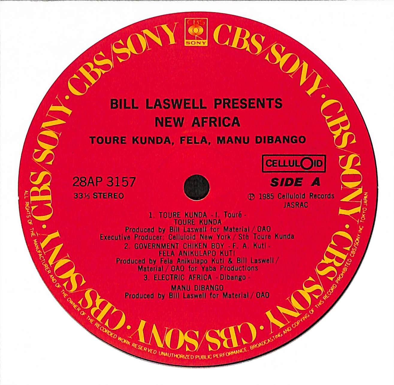 Bill Laswell Presents New Africa