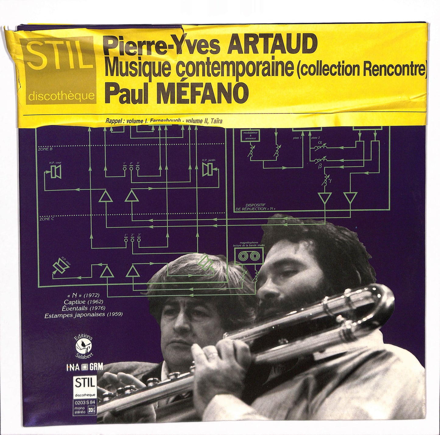 Pierre-Yves Artaud - Paul Méfano Rencontre Pierre-Yves Artaud