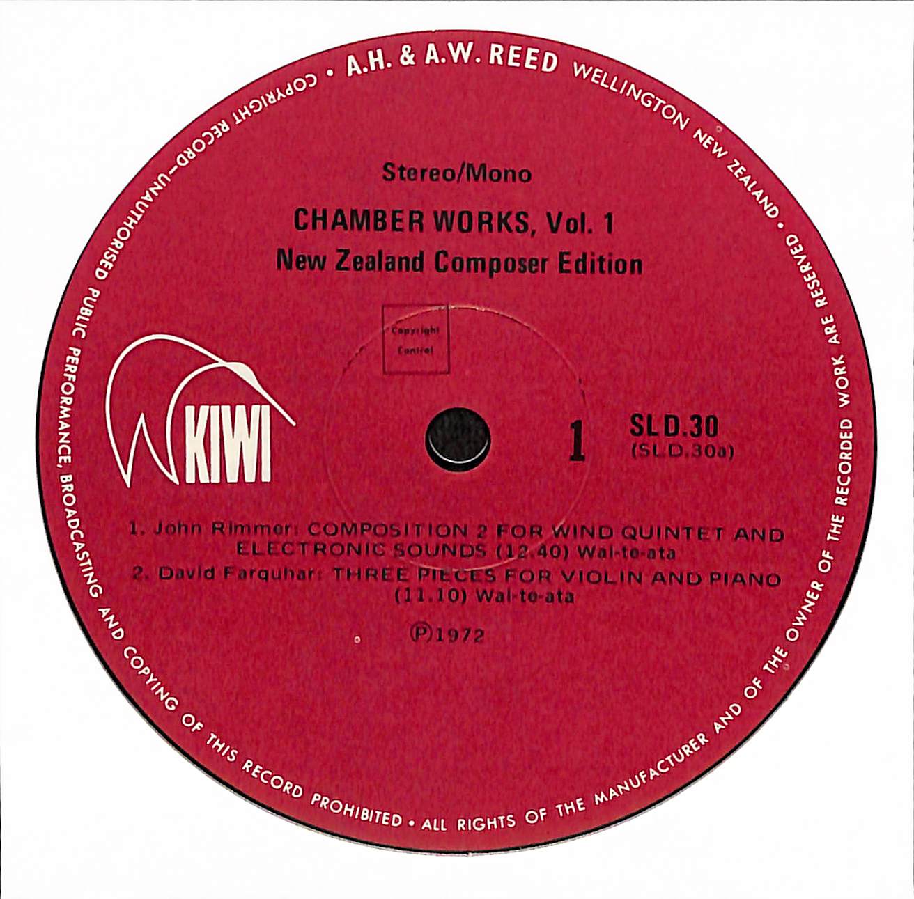 Chamber Works Vol. 1