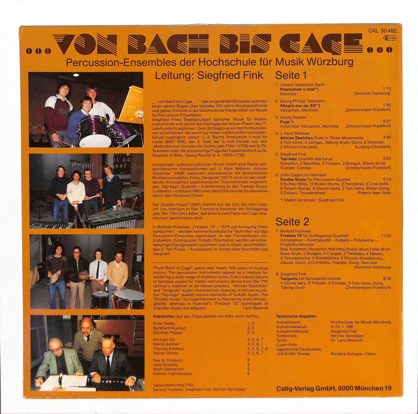 ... Von Bach Bis Cage ...