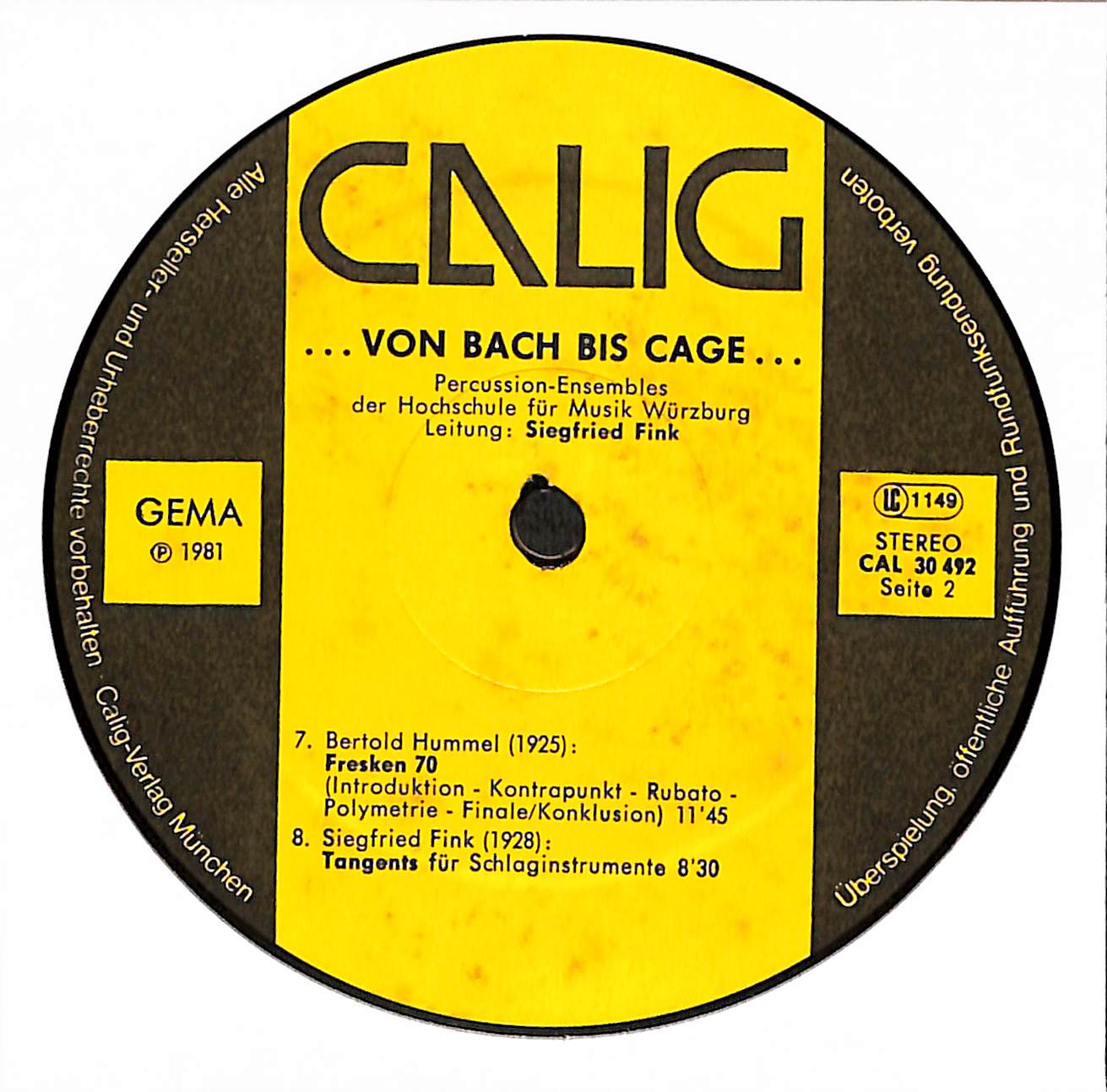 ... Von Bach Bis Cage ...