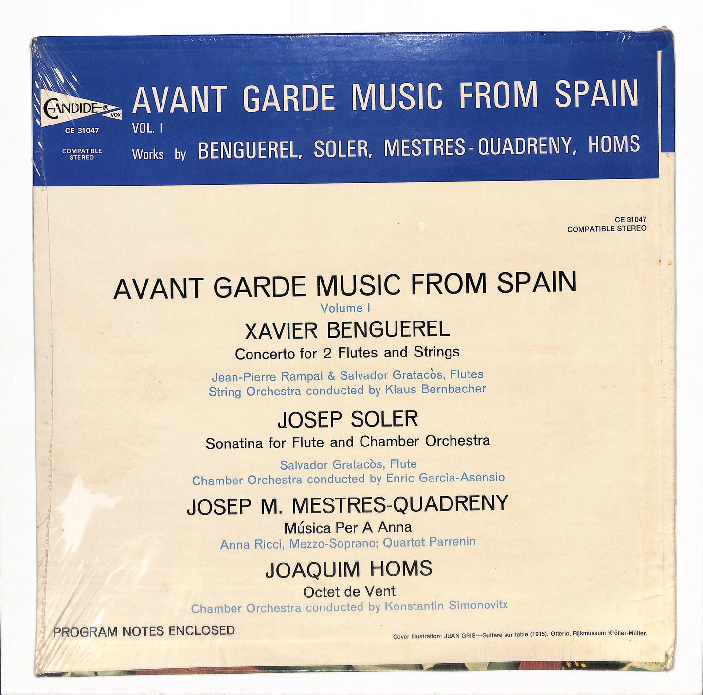 Avant Garde Music From Spain, Vol. I