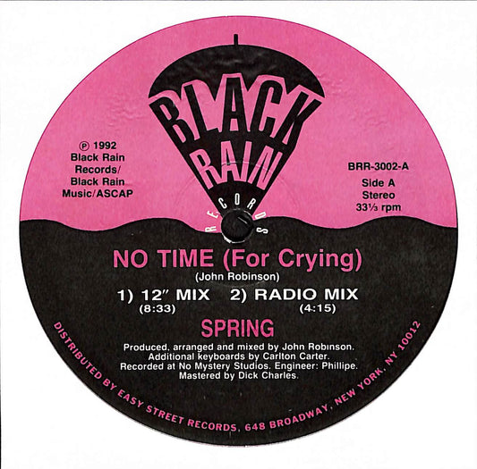 No Time (For Crying)