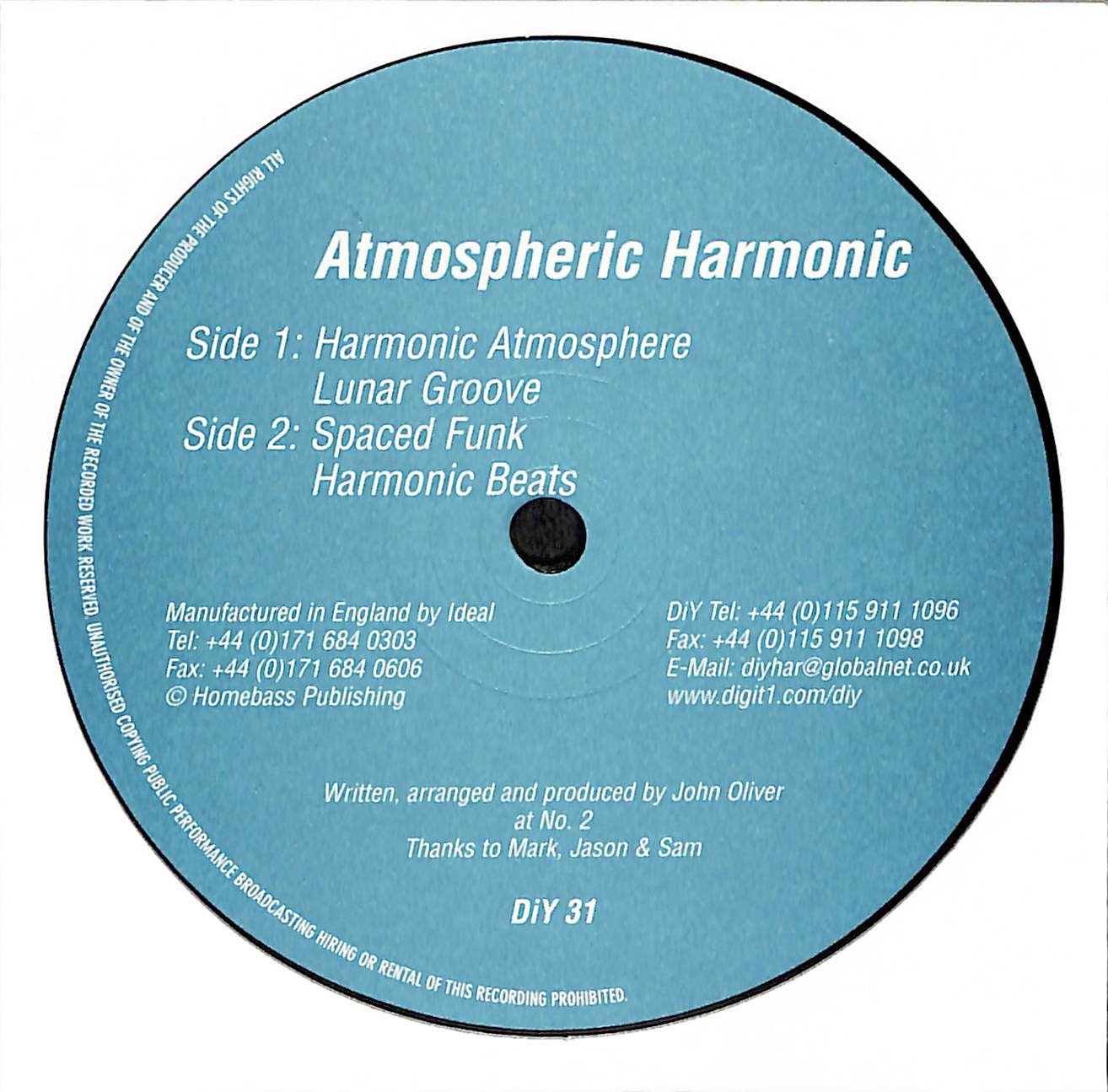 Harmonic Atmosphere