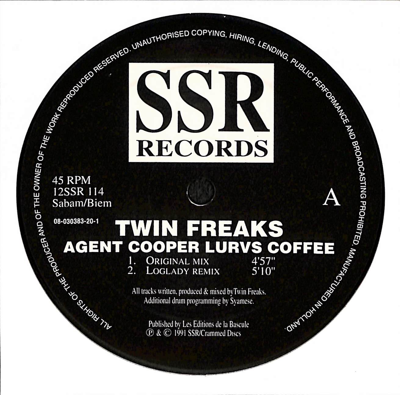 Agent Cooper Lurvs Coffee