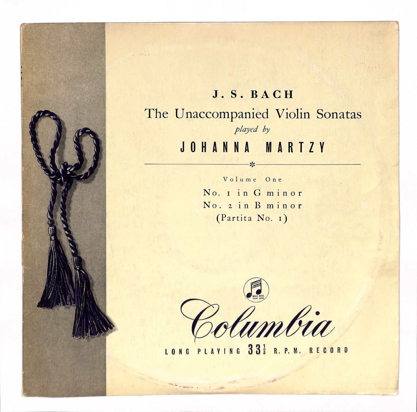 J.S.Bach / The Unaccompanied Violin Sonatas 3LP (Complete)