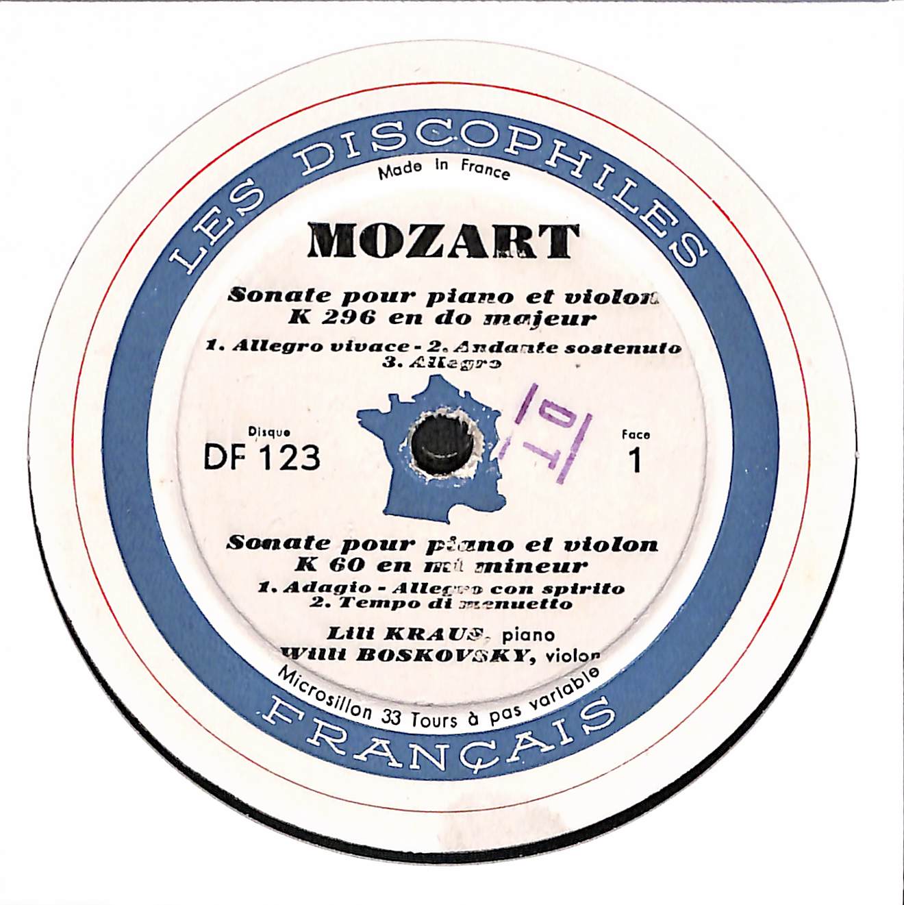 Les Sonates Pour Piano Et Violon De Mozart