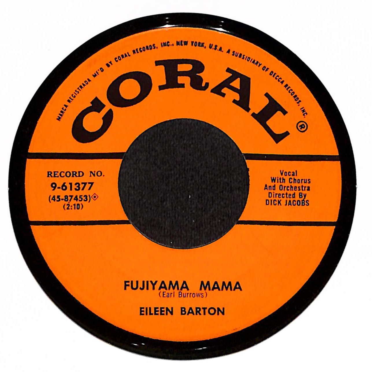 How-Ja Do, How-Ja Do, How-Ja Do / Fujiyama Mama