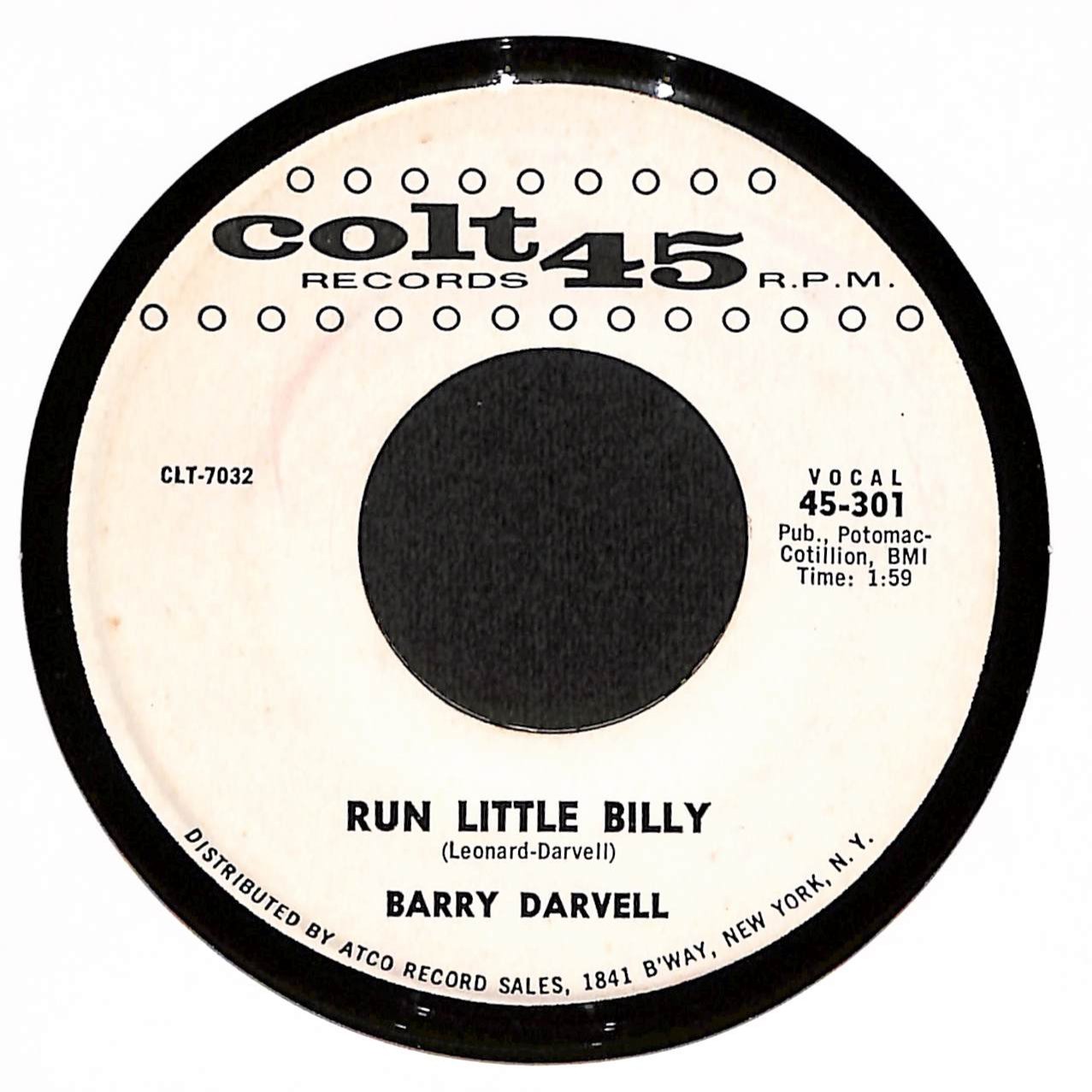 Run Little Billy / All I Need Is You