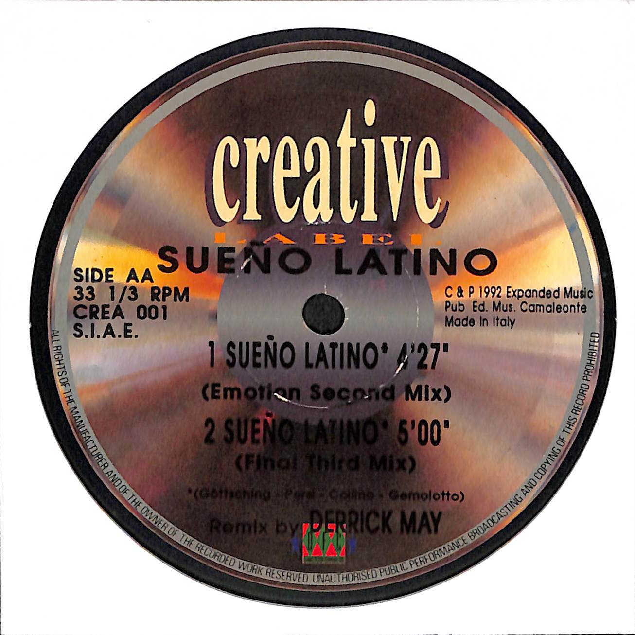 Sueño Latino (Derrick May Remixes)