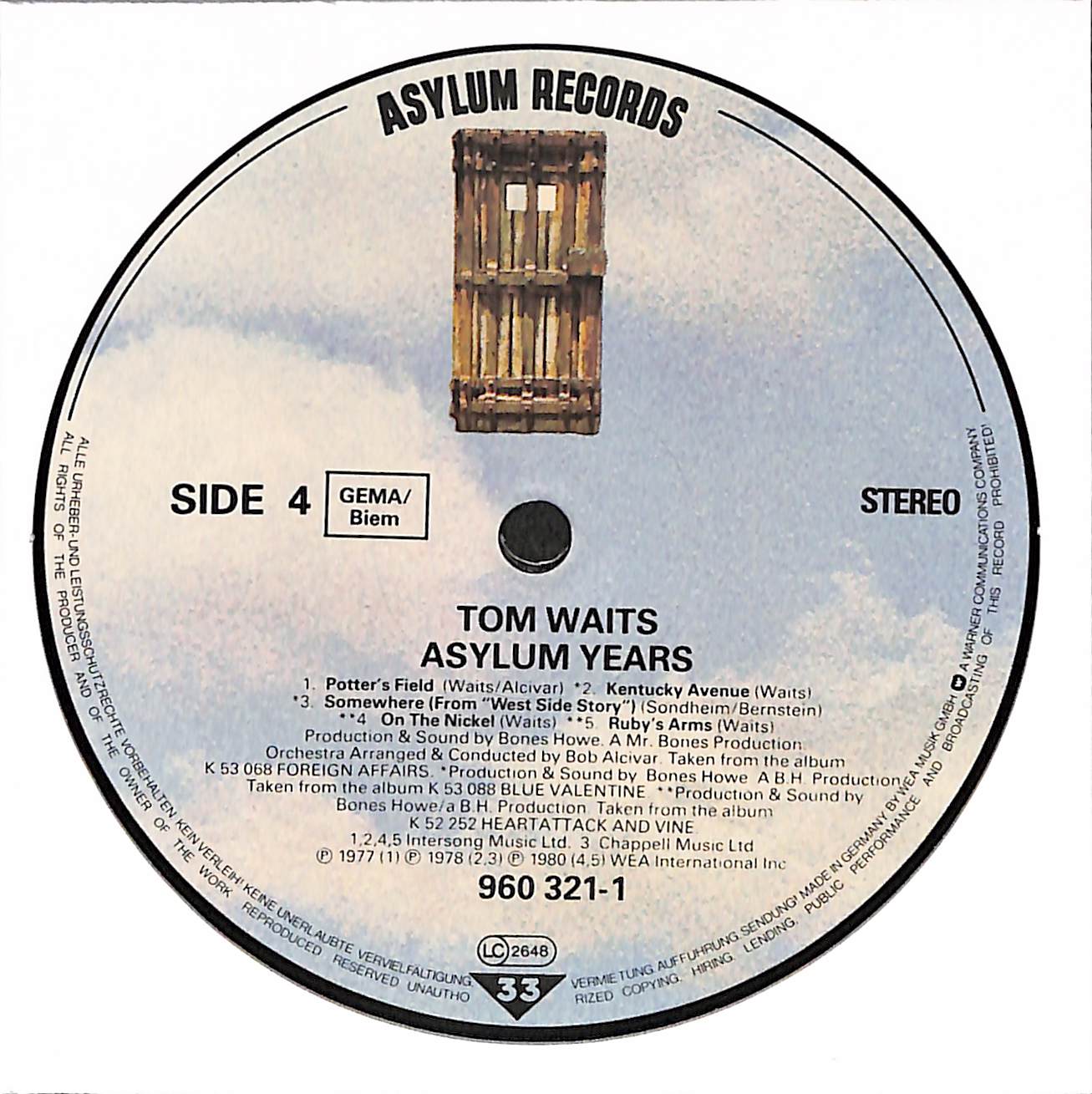 Asylum Years