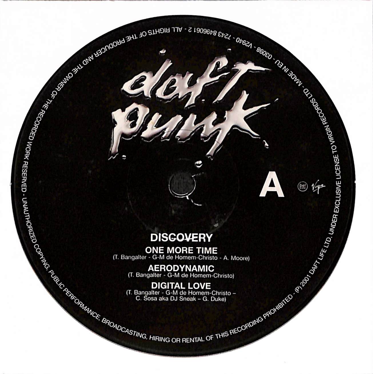 DAFT shops PUNK Discovery Vinyl 2xLP Daft Club BRAND NEW SEALED