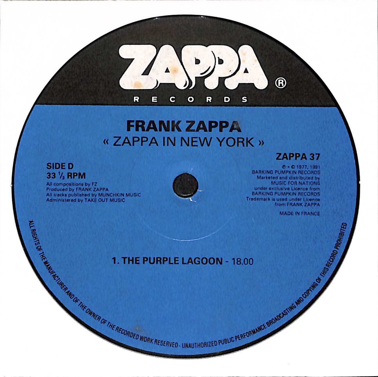 Zappa In New York – ELLA ONLINE
