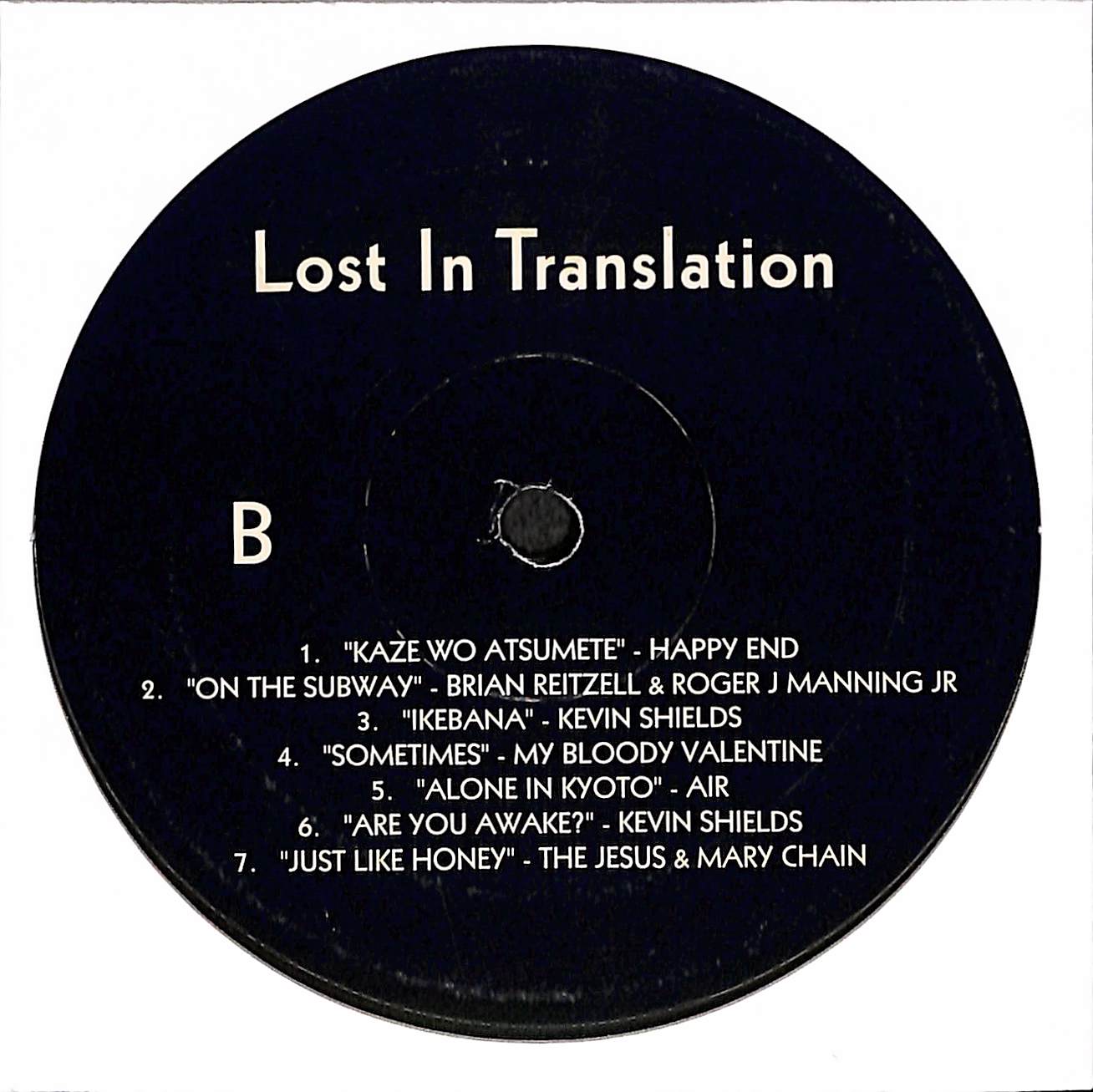 Lost In Translation (Music From The Motion Picture Soundtrack)