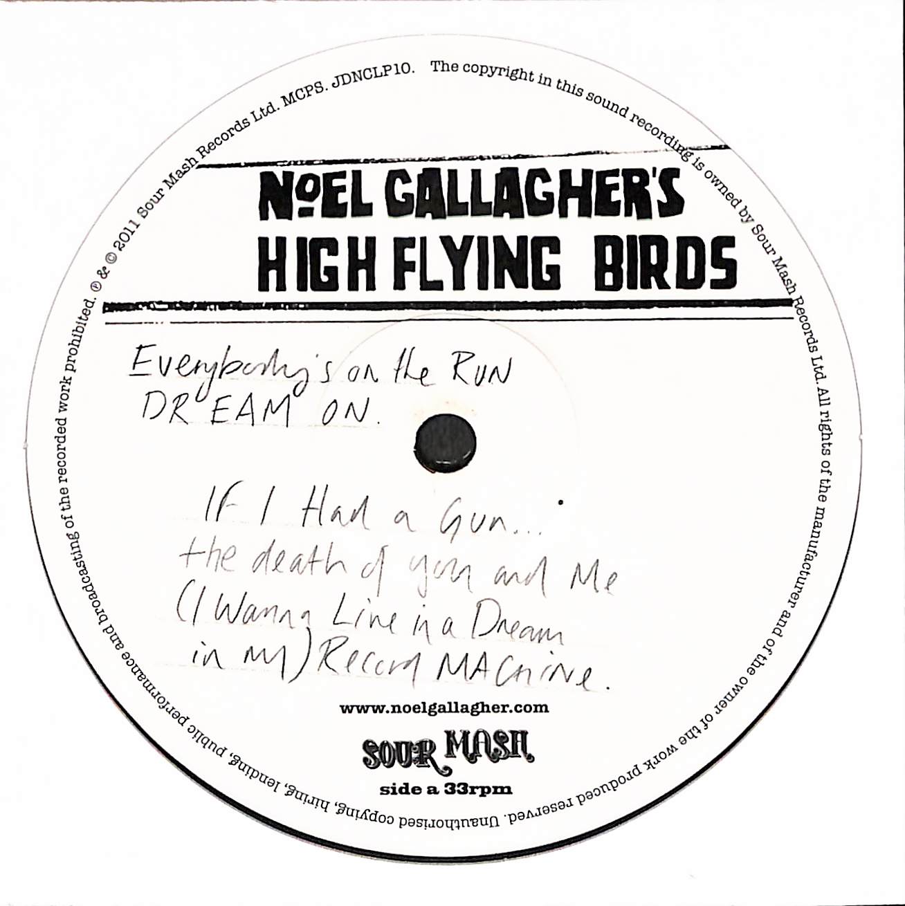 Noel Gallagher's High Flying Birds レコード Noel Gallagher's High Flying Birds – ELLA ONLINE