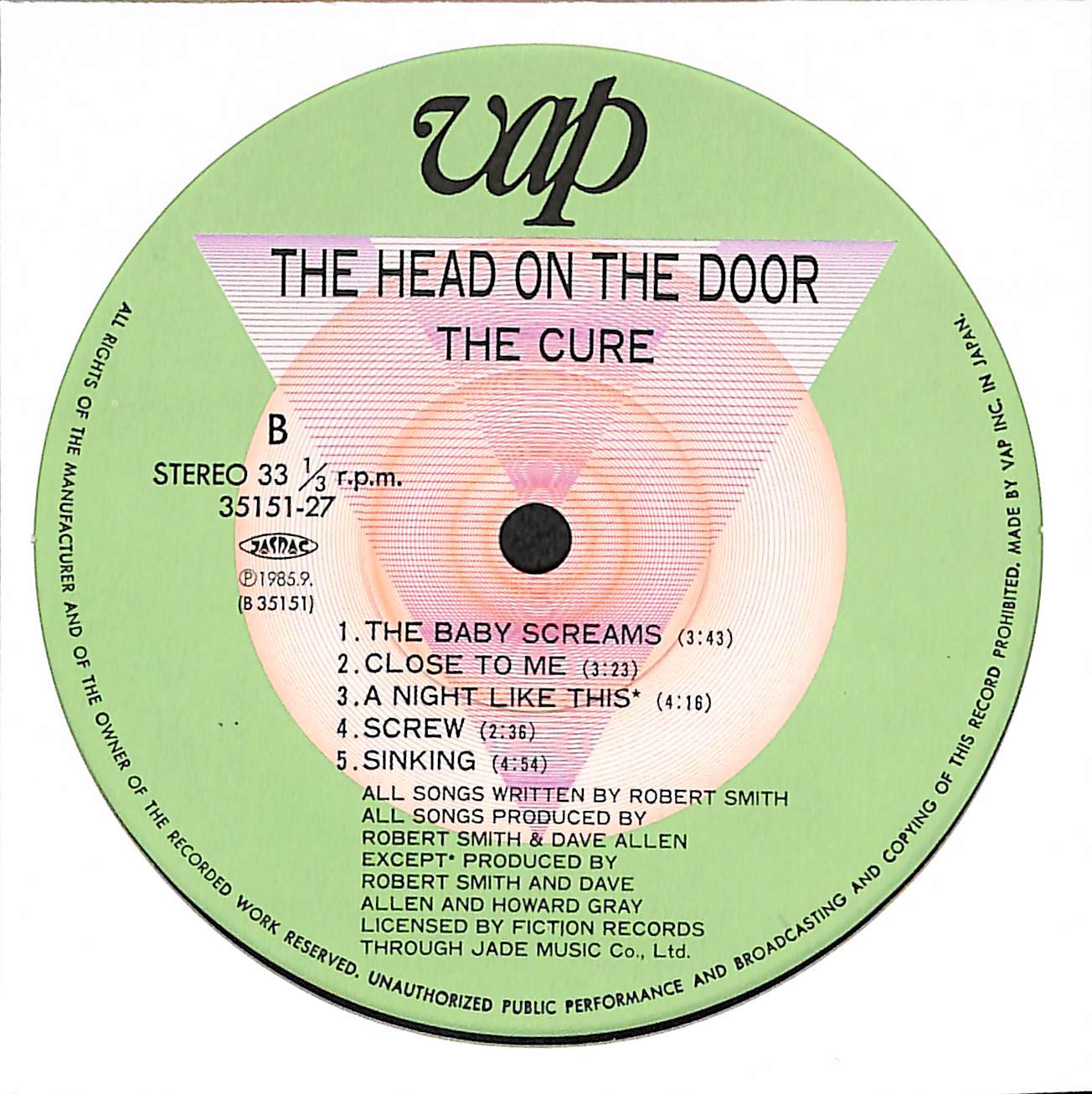 The Head On The Door