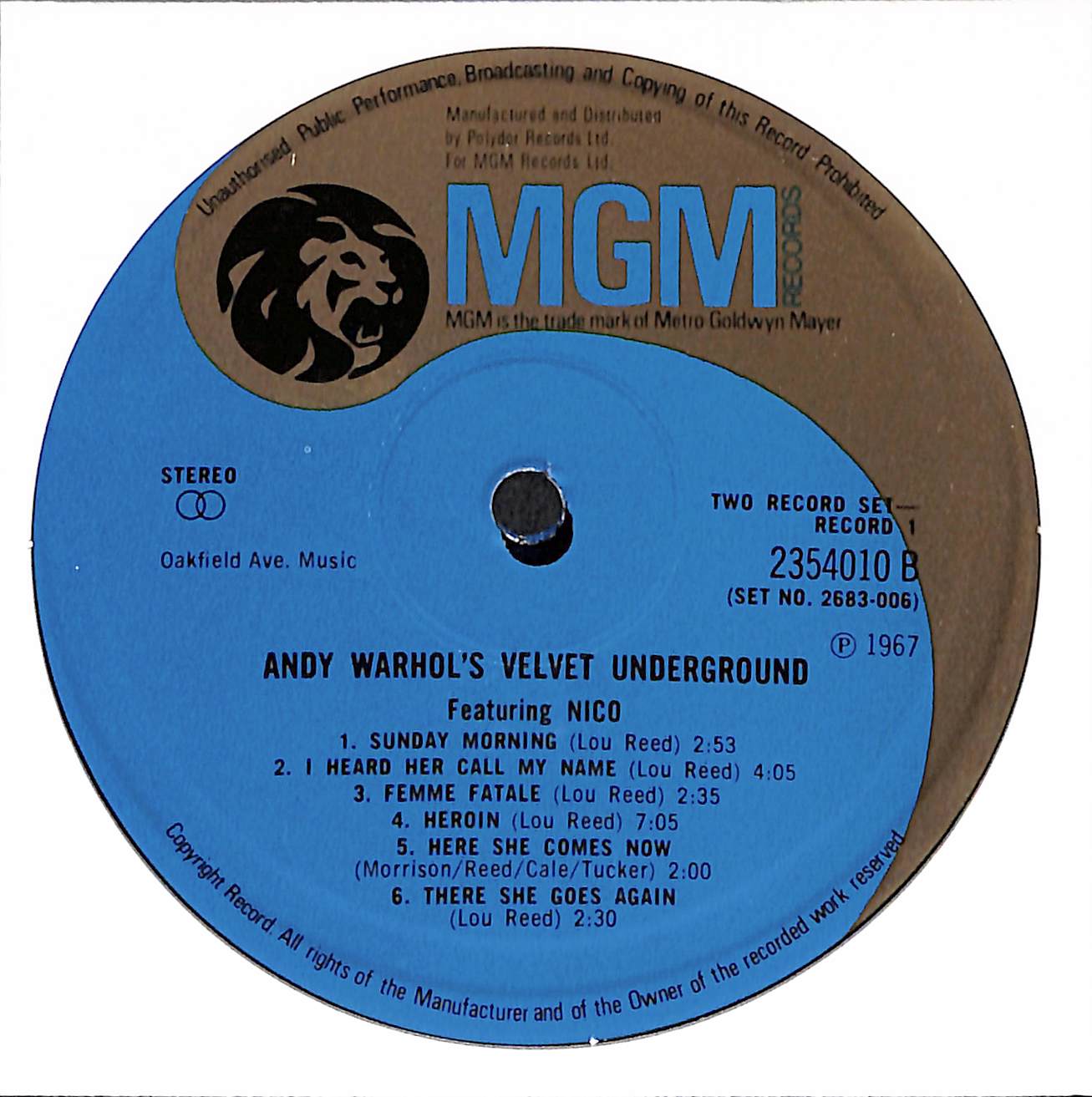 Andy Warhol's Velvet Underground Featuring Nico