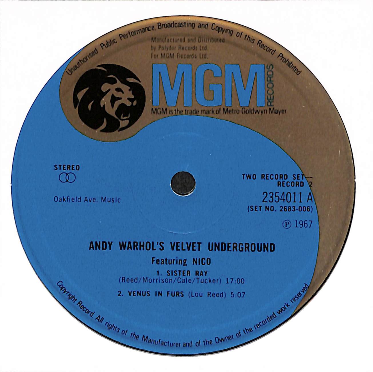 Andy Warhol's Velvet Underground Featuring Nico
