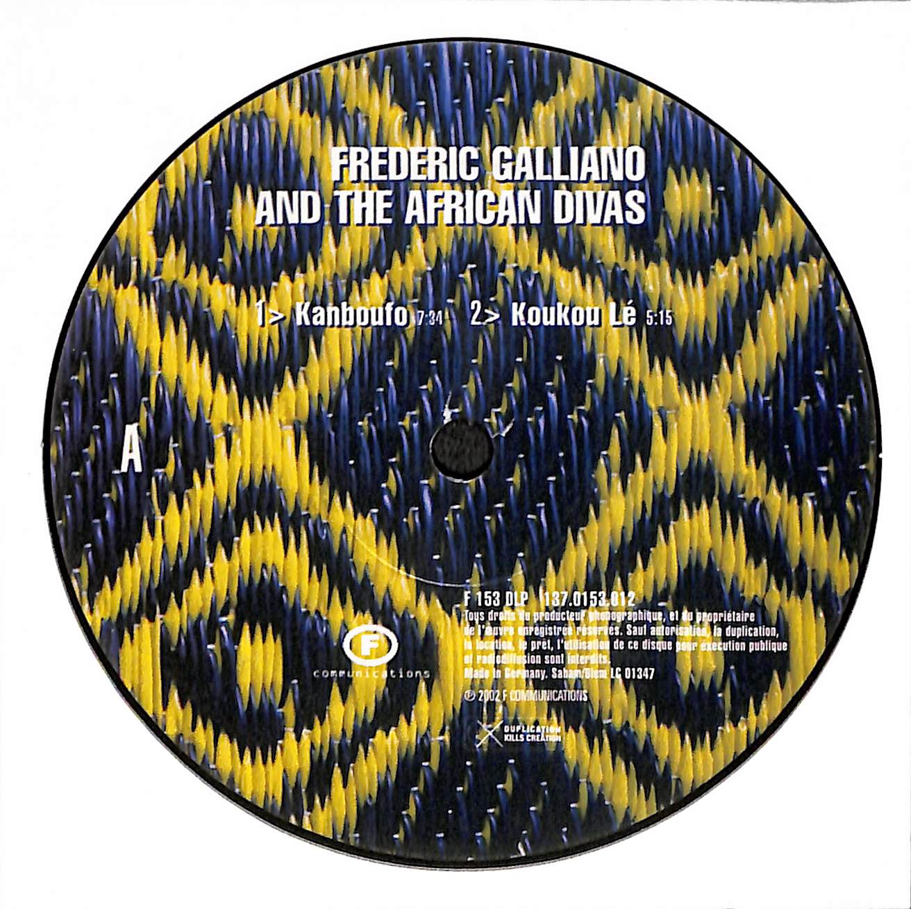 Frederic Galliano And The African Divas