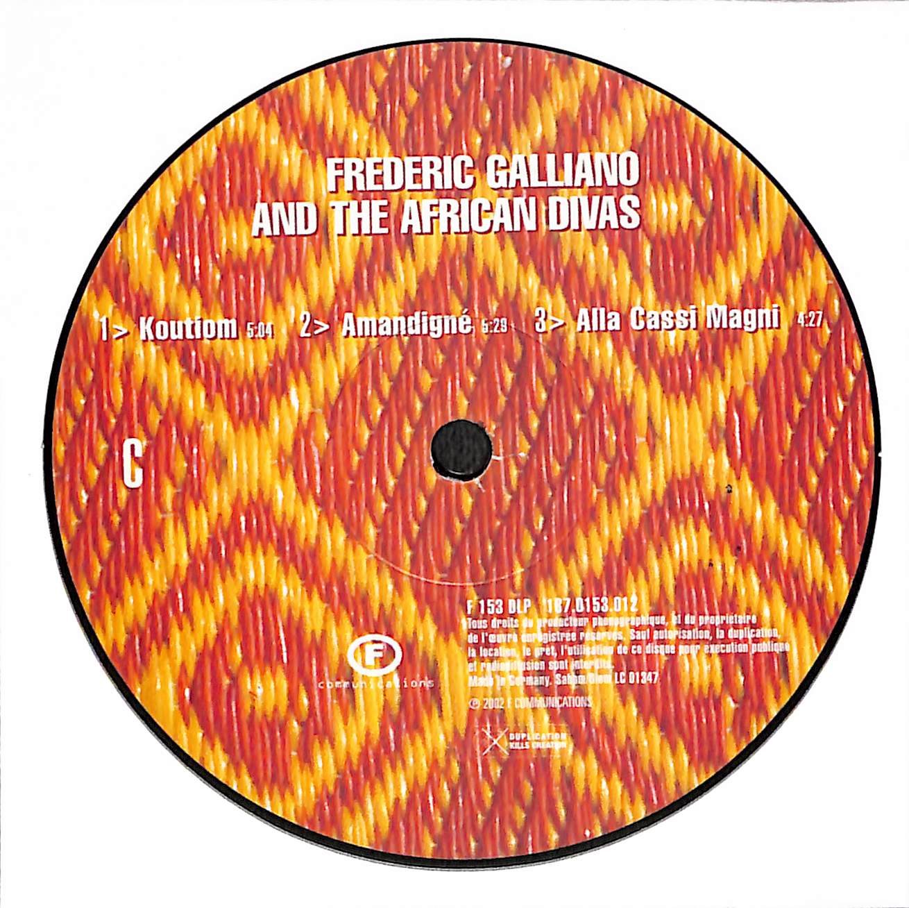 Frederic Galliano And The African Divas
