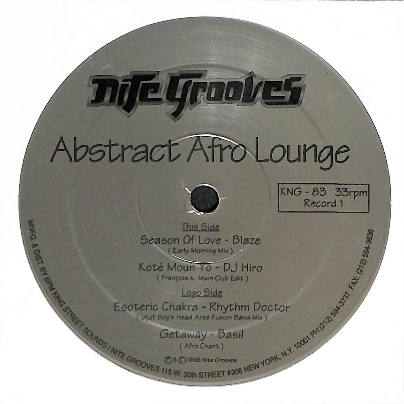 Abstract Afro Lounge (A Nite Grooves Compilation)