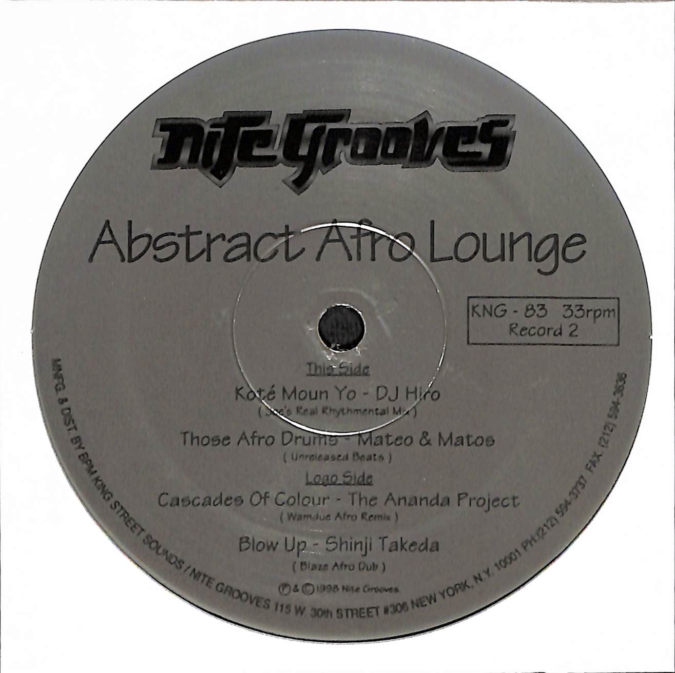 Abstract Afro Lounge (A Nite Grooves Compilation)