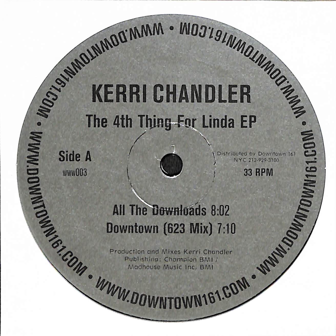 レコード Kerri Chandler - The Thing For Linda EP