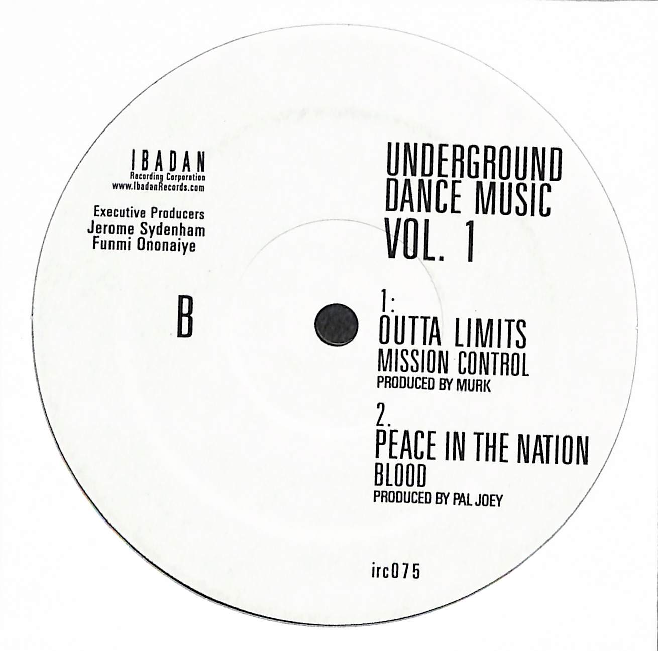 Underground Dance Music Vol. 1 (The Original Classics)