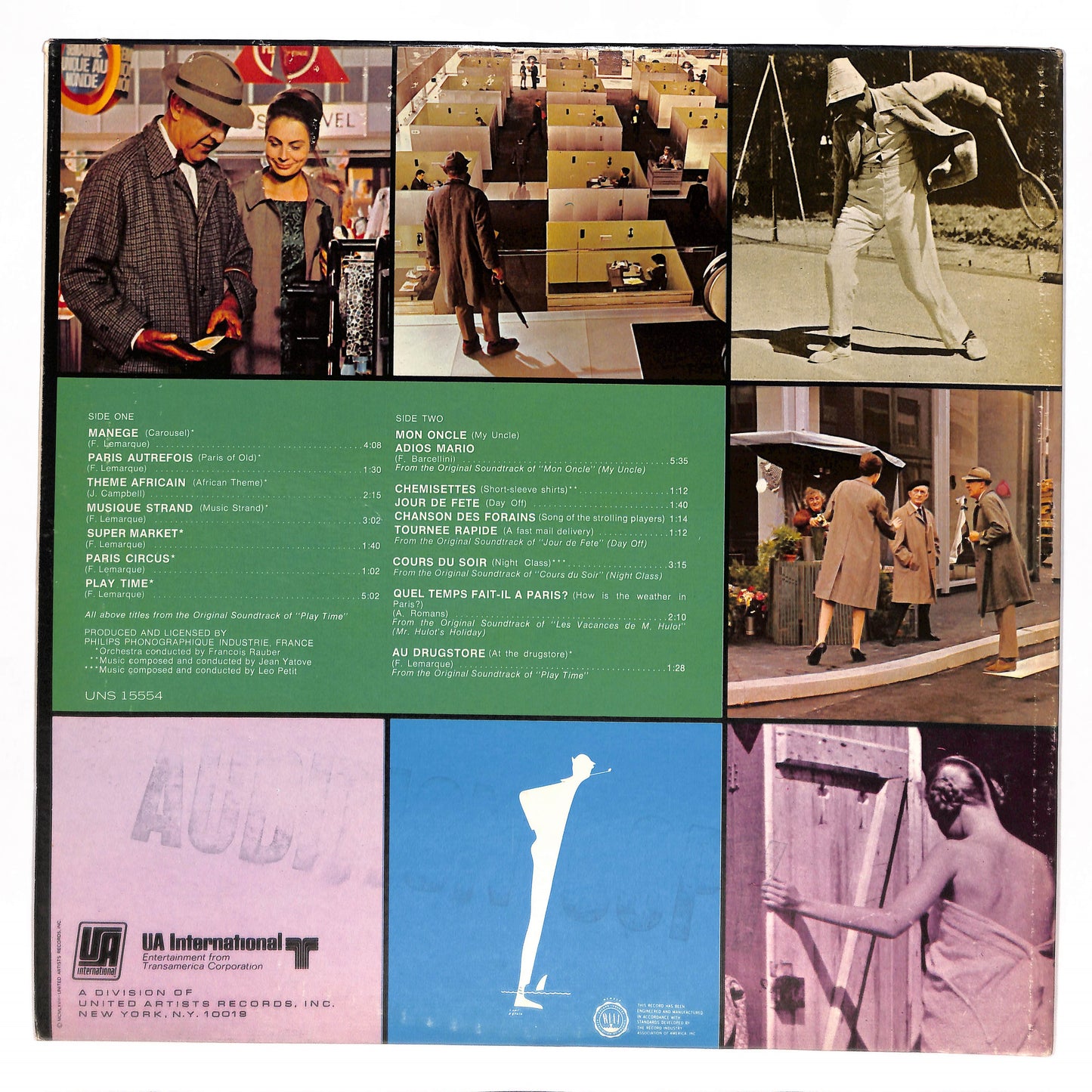 Original Soundtrack Music From The Films Of Jacques Tati