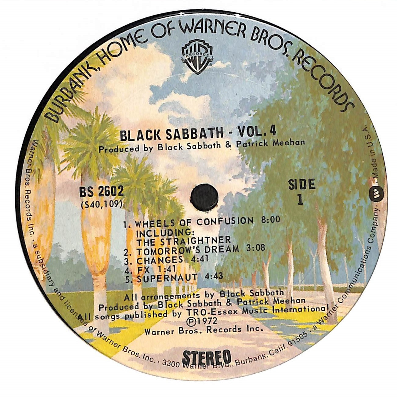 Black Sabbath Vol 4