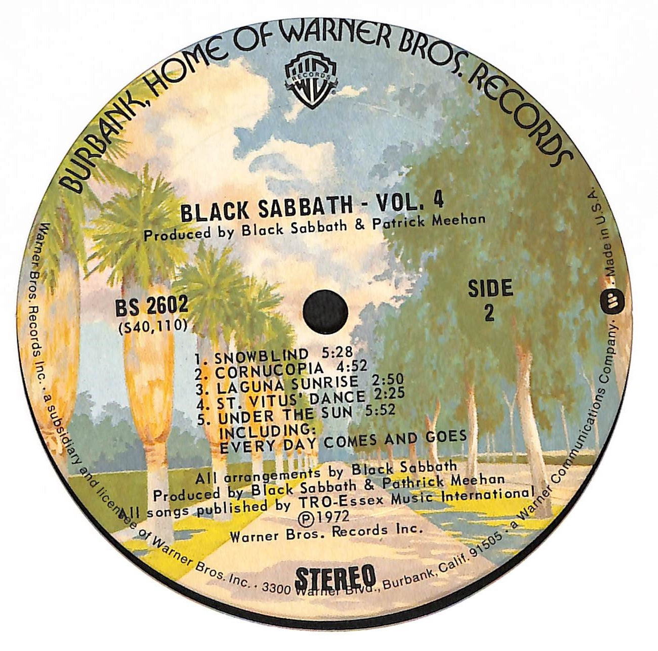 Black Sabbath Vol 4