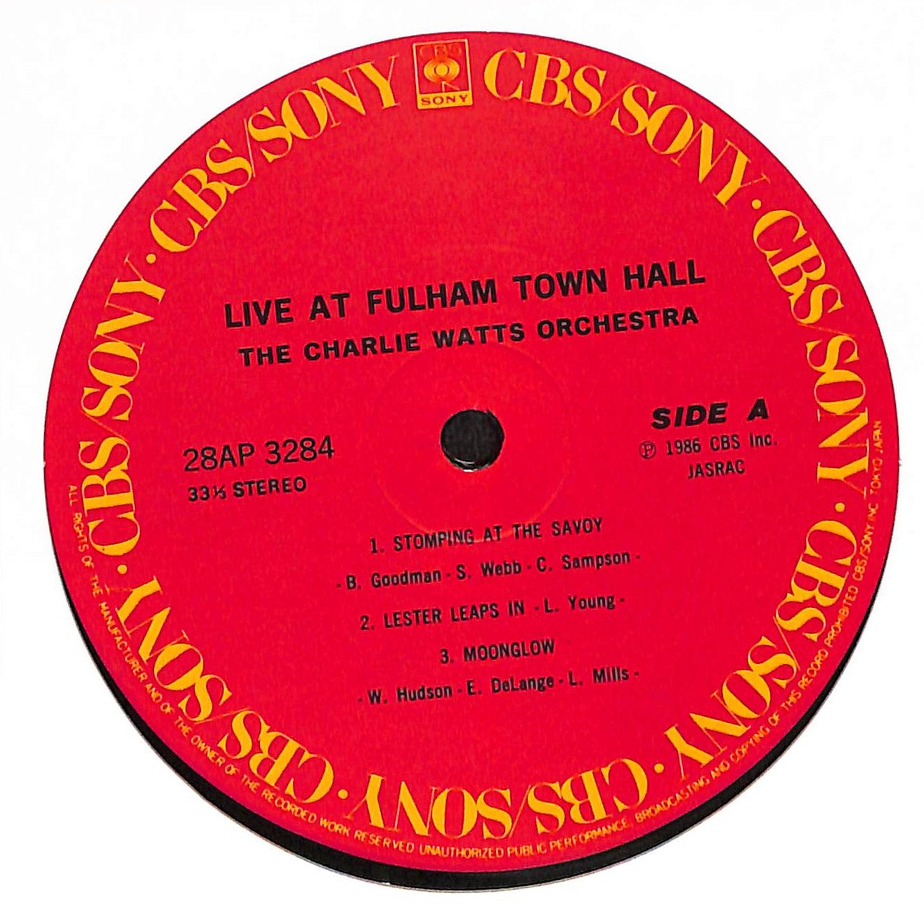 Live At Fulham Town Hall