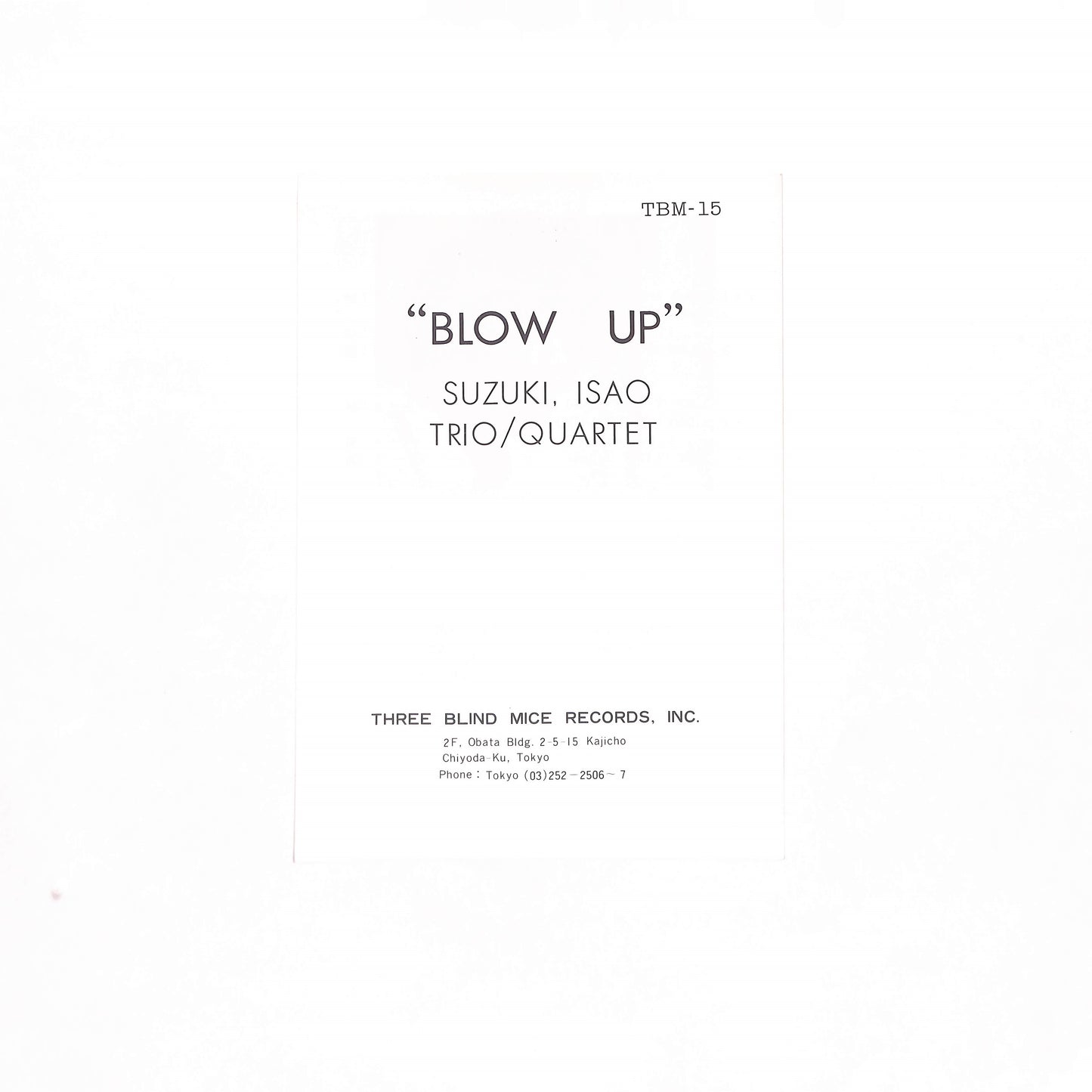 Blow Up