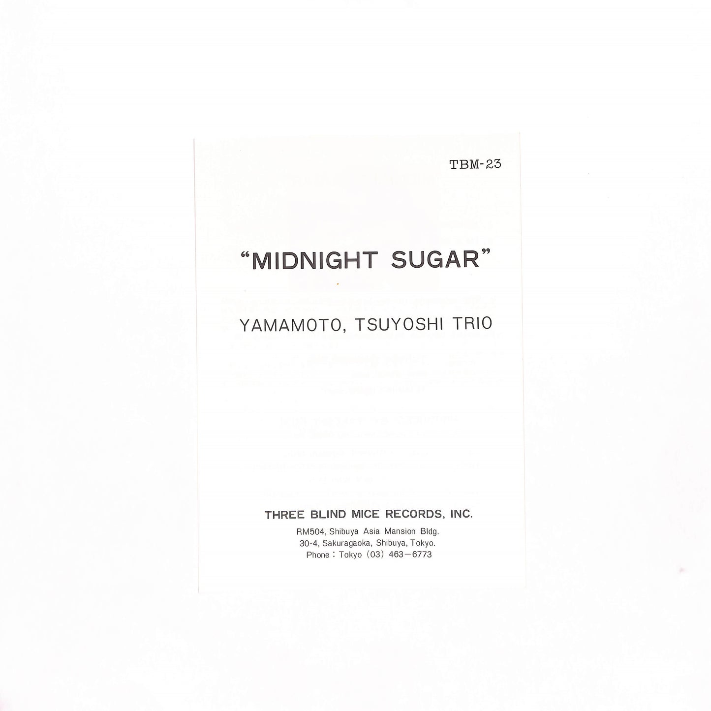 Midnight Sugar