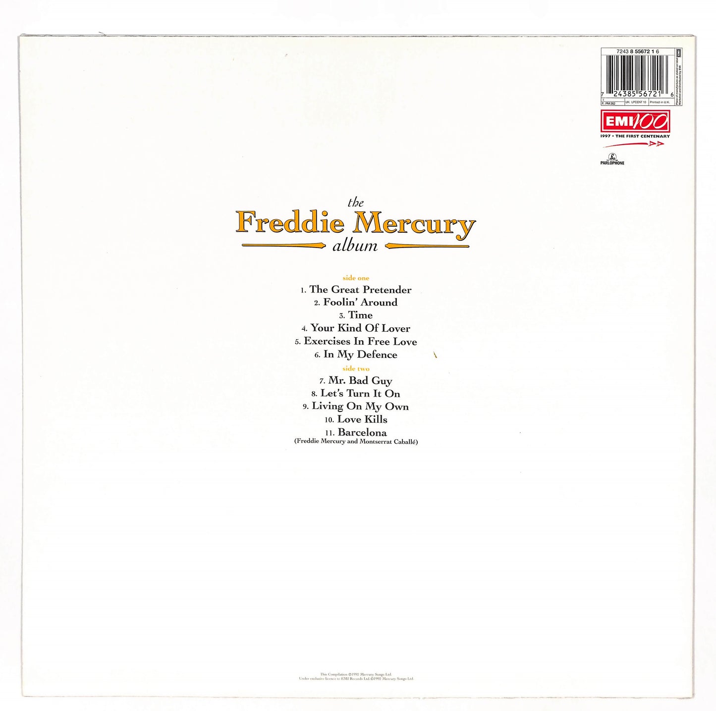 The Freddie Mercury Album