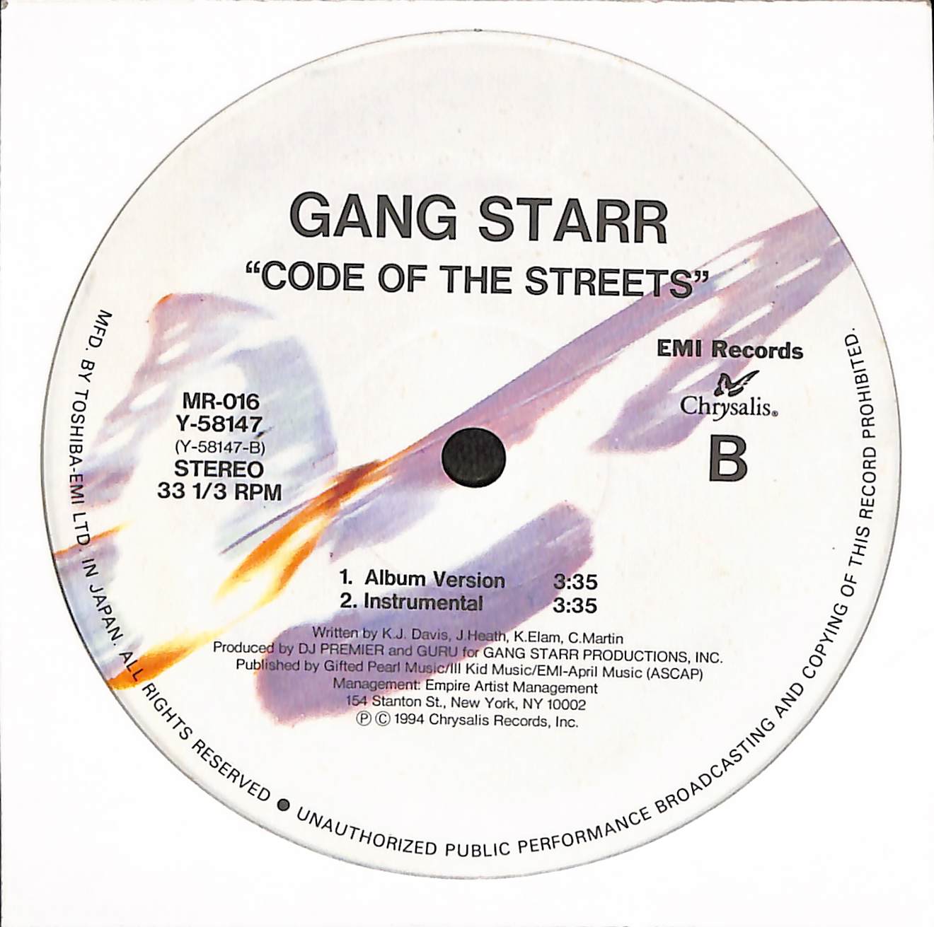 Code Of The Streets