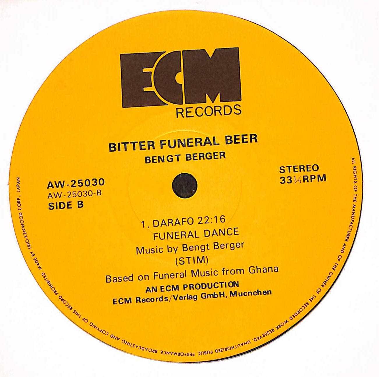 Bitter Funeral Beer